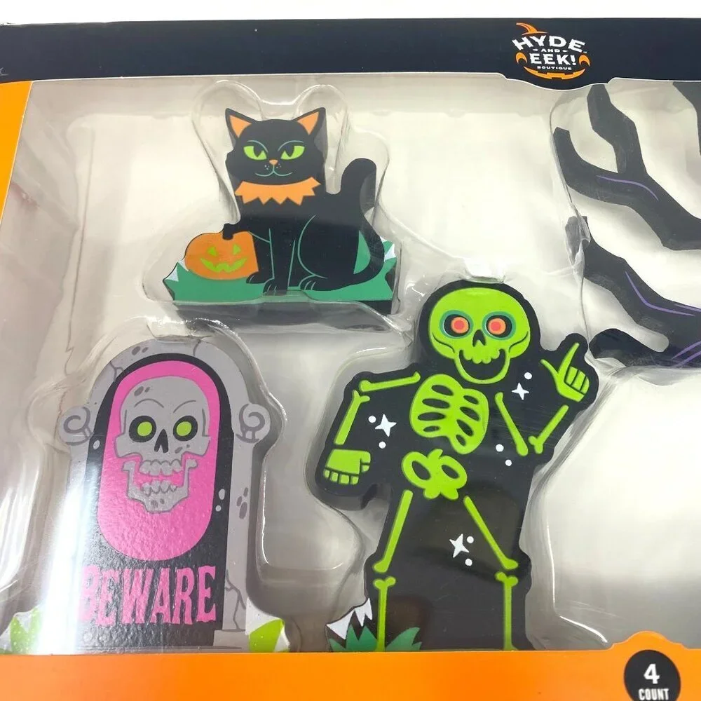 Target Hyde and EEK! Boutique™ 4pc Halloween Tree Characters Mantel Figurines